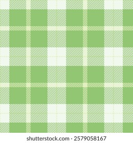 Seamless Pastel Green Plaid for Digital Use