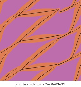Seamless Pastel Halloween Vector Patterns with Cute Ghosts and Florals