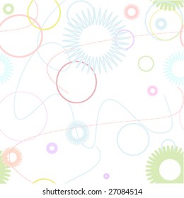 Seamless pastel lines