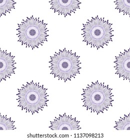 Seamless pastel pattern boho or mandala style, magic fancy art design for various  purpose such as textile for paper design business, modern beauty for trendy fashion design, energetic wallpaper