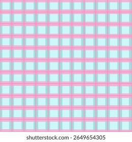 Seamless pastel plaid pattern in soft pink and blue tones. Ideal for textile design, gift wrapping, stationery, fabric prints, fashion backgrounds, or baby and feminine-themed creative projects.