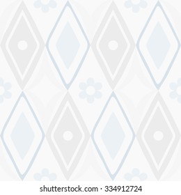 seamless pastel shades rhombus pattern