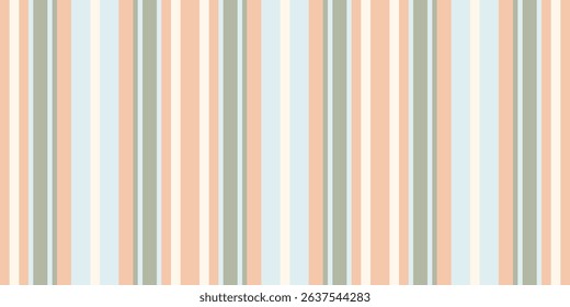 Seamless pastel stripe pattern.  Perfect for backgrounds, textiles, or website design.  Soft, calming colors evoke feelings of serenity and tranquility.