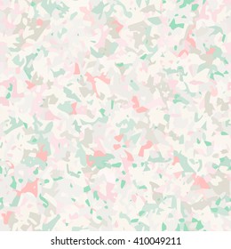 Seamless pastel textured background. Abstract camouflage background. Pastel background. Vector illustration