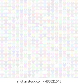 Seamless pastel triangles pattern for background or wallpaper. 