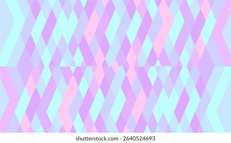 A seamless pastel-colored rhombus pattern with soft outlines. Ideal for packaging, digital backgrounds, and printable decorative use.