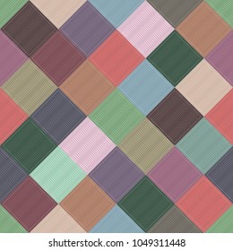 seamless patchwork background with different petterns 