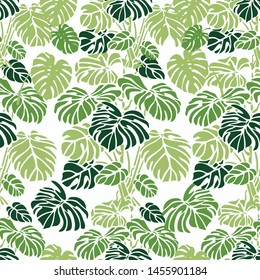 Seamless Patern Palm Leaf design for background, wallpaper, clothing, wrapping, fabric. Vector Illustration