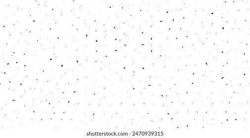 Seamless patern subtle black grunge speckle on white background. Distress grain abstract texture with grungy splash dirty repeated pattern. Backdrop with specks, grit, scratches, rough sand effect  