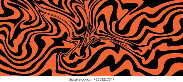 Seamless patetrn with abstract curly drops. Floral endless camo ornament texture. Vector background.