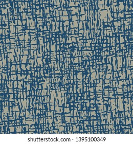 Seamless patten with irregular chaotic shapes. Stylish background with broken zigzag lines like cracks or scratches. Endless ornament like gauze.