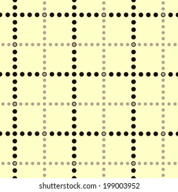 Seamless patten made from dots