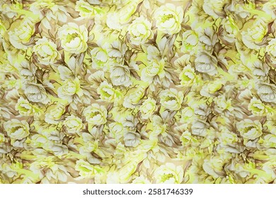  Seamless patten Perfect for interior designs, textiles, and decorative purposes to bring elegance and charm