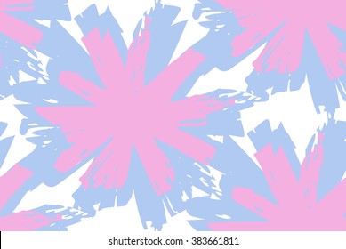 Seamless patter with flowers