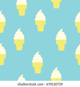 seamless patter ice ceam