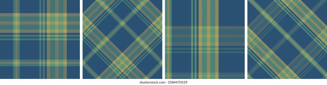 seamless patterent buffalo plaid  tartan check plaid for skirt, tablecloth, blanket, duvet cover, or other modern fashion print.