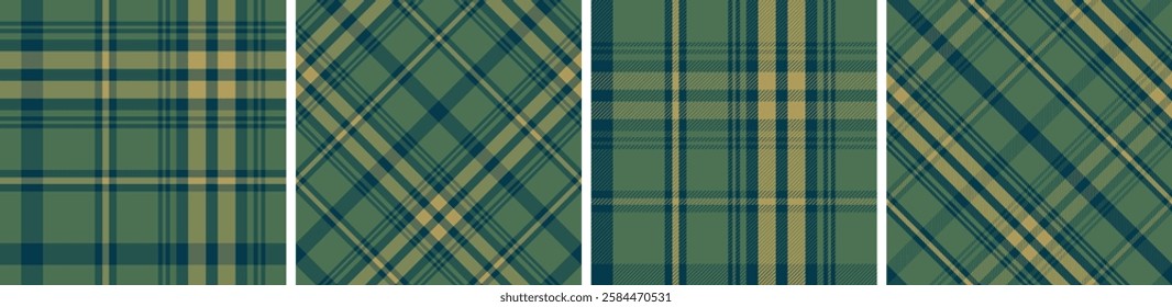 seamless patterent buffalo plaid  tartan check plaid for skirt, tablecloth, blanket, duvet cover, or other modern fashion print.