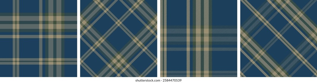 seamless patterent buffalo plaid  tartan check plaid for skirt, tablecloth, blanket, duvet cover, or other modern fashion print.