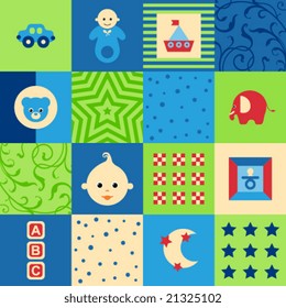 Seamless pattern.