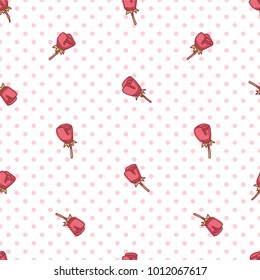 seamless pattern about valentines day. valentines day seamless pattern. background for valentines day. Vector Illustration.