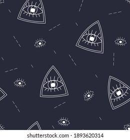 seamless pattern about yoga time and  space