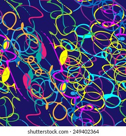 Seamless pattern abstrac. Colorful-18