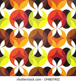seamless pattern with abstract,