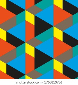 Resumen del patrón sin inconvenientes 4. La imagen puede utilizarse como un elemento de diseño,   en la industria textil en el interior, tapa como portátil, libro.