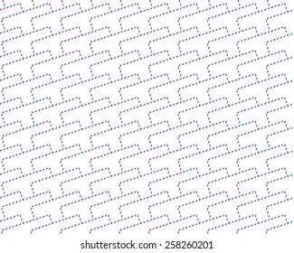 Seamless pattern of the abstract airmail envelopes