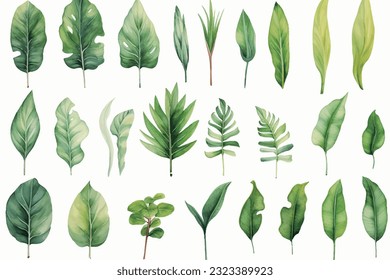 Seamless pattern, abstract art. Watercolor painting, children's wallpaper. Hand drawn plants. Palms, rainforest, leaves, flowers. modern Art. Prints, wallpapers, posters, cards, murals