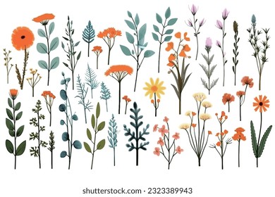 Seamless pattern, abstract art. Watercolor painting, children's wallpaper. Hand drawn plants. Palms, rainforest, leaves, flowers. modern Art. Prints, wallpapers, posters, cards, murals