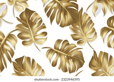 Seamless pattern, abstract art. Watercolor painting, children's wallpaper. Hand drawn plants. Palms, rainforest, leaves, flowers. modern Art. Prints, wallpapers, posters, cards, murals