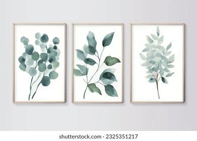 Seamless pattern, abstract art. Watercolor painting, children's wallpaper. Hand drawn plants. Palms, rainforest, leaves, flowers. modern Art. Prints, wallpapers, posters, cards, murals