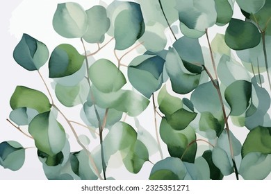 Seamless pattern, abstract art. Watercolor painting, children's wallpaper. Hand drawn plants. Palms, rainforest, leaves, flowers. modern Art. Prints, wallpapers, posters, cards, murals