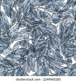Hojas otoñales abstractas sin foco. El árbol deja el fondo.