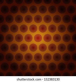 Seamless pattern. Abstract backdrop. Circle ornament. Hand drawn pattern. Geometric background. Vintage background. Can be used for printing, web, scrapbooking etc.