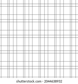 Seamless pattern. abstract background with black straight lines isolated on a white background. vector illustration