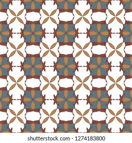 Seamless pattern. Abstract background design. Decorative print. Geometric background.