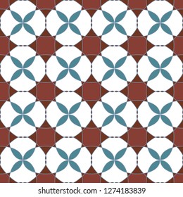 Seamless pattern. Abstract background design. Decorative print. Geometric background.