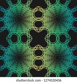 Seamless pattern. Abstract background design. Decorative print. Geometric background, line design.