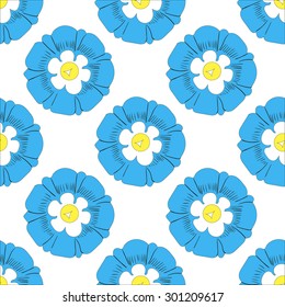seamless pattern, abstract background floral