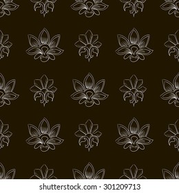 seamless pattern, abstract background floral
