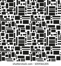 Seamless pattern. Abstract background. Geometric wallpaper of the surface. Print for polygraphy, t-shirts and textiles. Pretty texture. Doodle for design