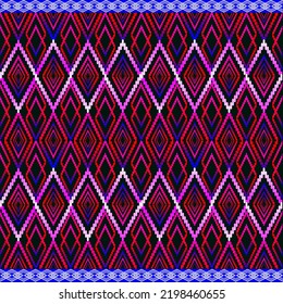seamless pattern Abstract background, ikat, illustration, vector, typographic, fabric, textile, tile, wallpaper
