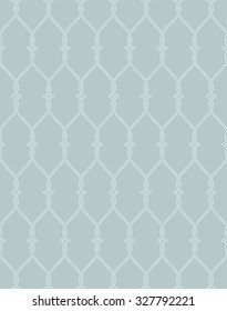 Seamless pattern. Abstract background. Modern stylish texture. Repeating elegant geometrical ornament with intersecting hexagons and rhombus in nodes. Vector element of graphical design