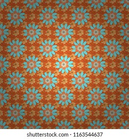 Seamless pattern abstract background. Vector illustration. With saturated shapes in white, black and gray colors. Ethnic tracery for print on textile. Textile design texture.