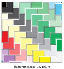 Seamless pattern with abstract background vector
