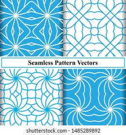 Seamless Pattern Abstract Background Vectors