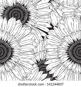 Flower Black White On Background Images Stock Photos Vectors