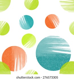 seamless pattern with abstract blots